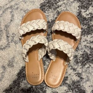 A New Day Women's Braided Sandals
